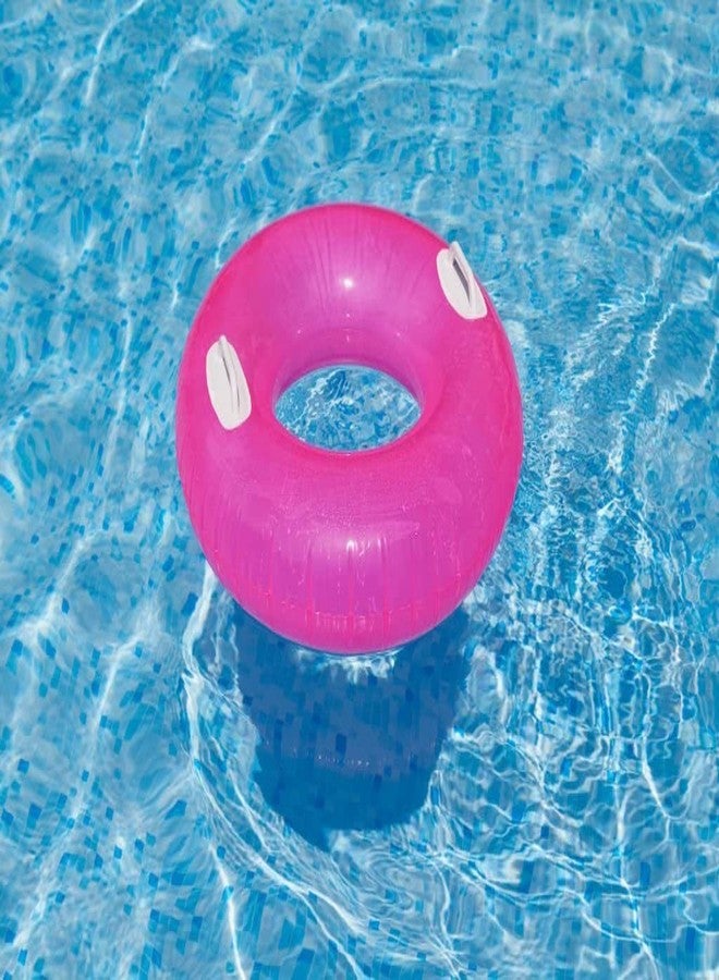 Mantavya Summer Swimming Tube Ring with Handle Floating Raft Ring Raft Tube for Swimming Pool Beach Tube Ring for Adult and Kids (97 cm) - Image 5